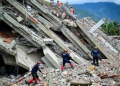 Sobe para 2.954 o número de mortos pelos terremotos na Venezuela