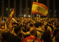 Vitória da Espanha na Copa faz solo tremer em cidades do país europeu